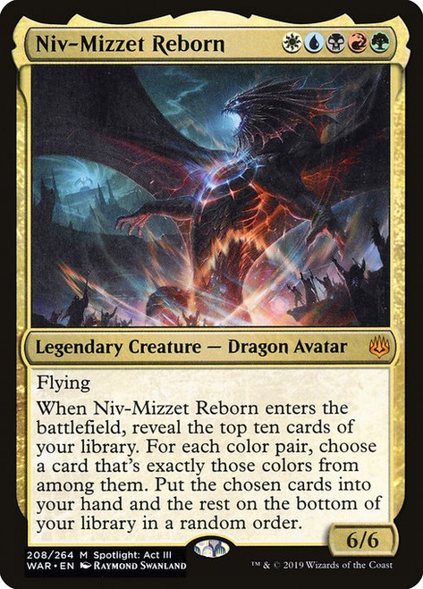 Niv-Mizzet Reborn (WAR) (#208)