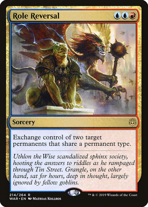 Role Reversal (WAR) (Foil) (#214)