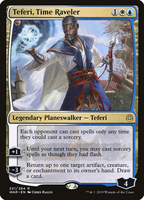 Teferi, Time Raveler (WAR) (#221)