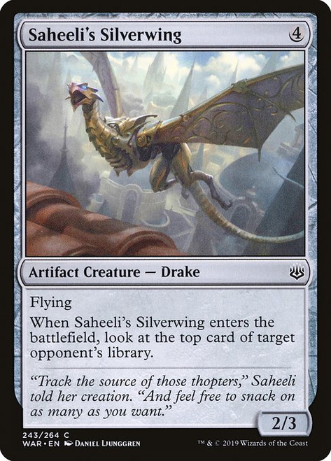 Saheeli's Silverwing (WAR) (#243)