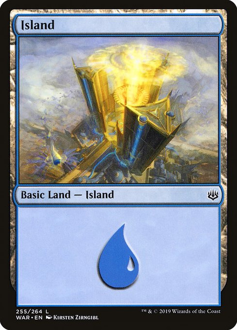 Island (WAR) (Foil) (#255)