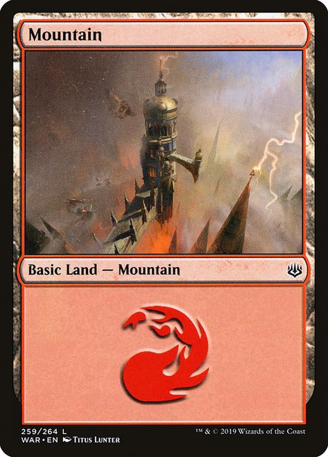 Mountain (WAR) (Foil) (#259)