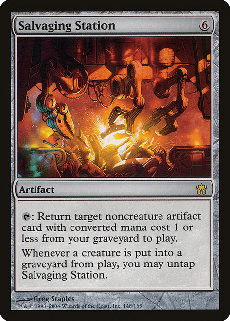 Salvaging Station (5DN) (Foil) (#148)