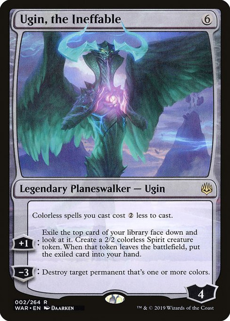 Ugin, the Ineffable (WAR) (#2)