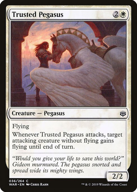 Trusted Pegasus (WAR) (Foil) (#36)
