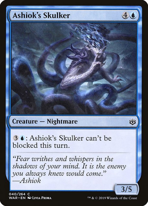 Ashiok's Skulker (WAR) (Foil) (#40)