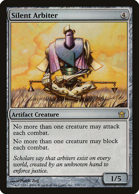 Silent Arbiter (5DN) (Foil) (#150)