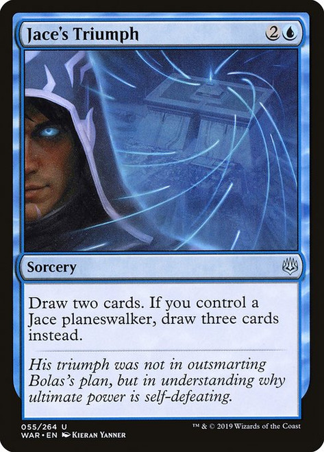 Jace's Triumph (WAR) (Foil) (#55)
