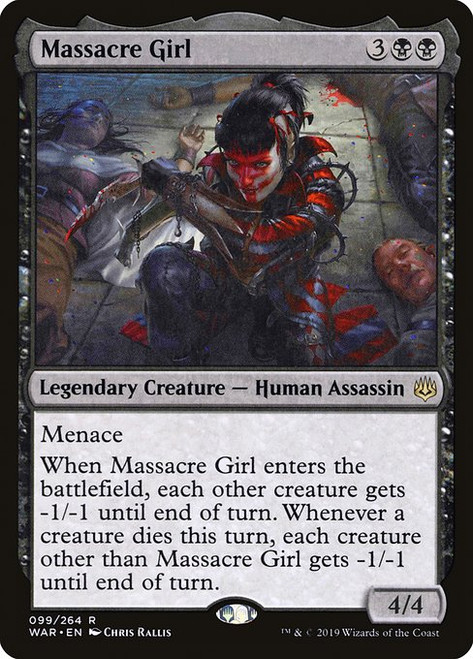 Massacre Girl (WAR) (Foil) (#99)