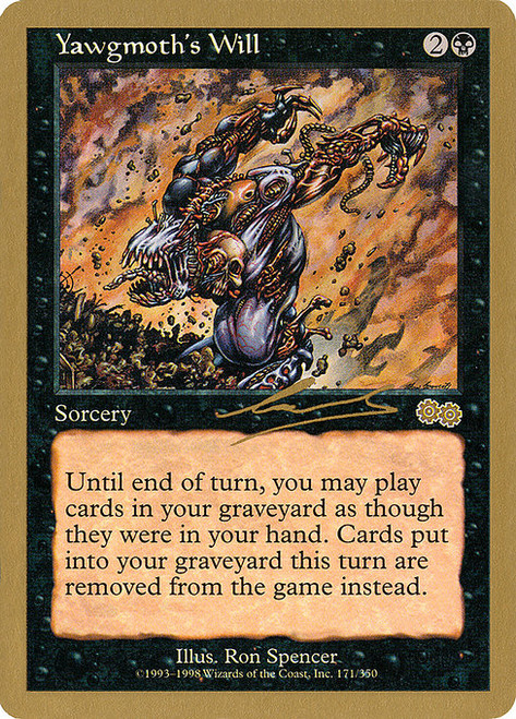 Yawgmoth's Will (WC00) (#nl171)