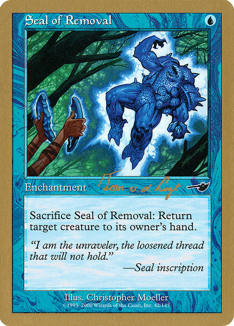 Seal of Removal (WC00) (#tvdl42)