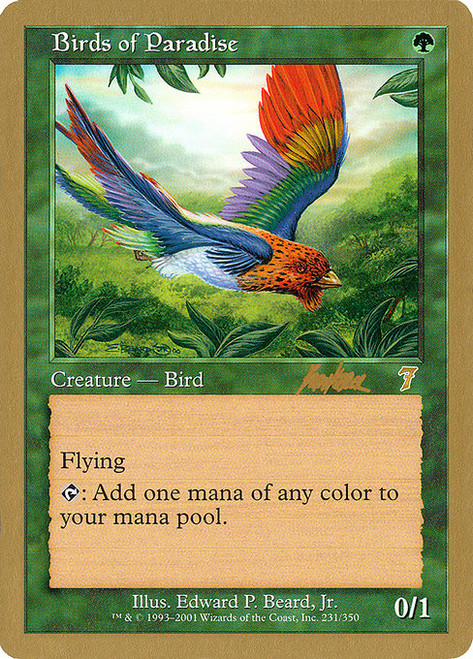 Birds of Paradise (WC02) (#bk231)
