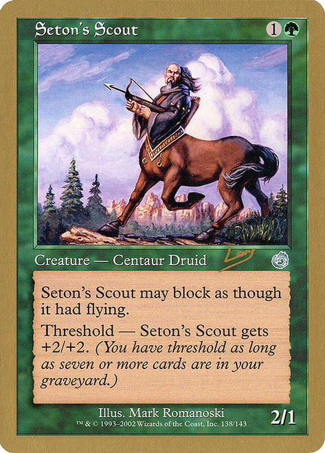 Seton's Scout (WC02) (#rl138)