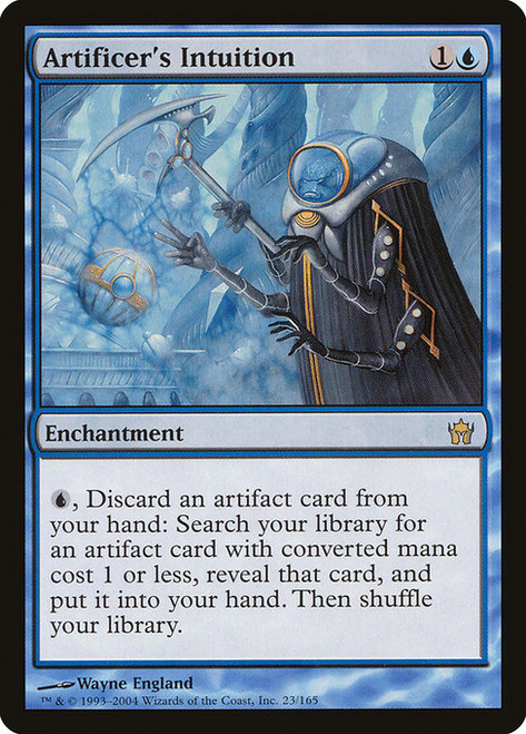 Artificer's Intuition (5DN) (Foil) (#23)