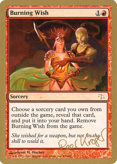 Burning Wish (JUD) (#83) - MTG Pirulo Burning Wish (JUD) (#83) - MTG Pirulo