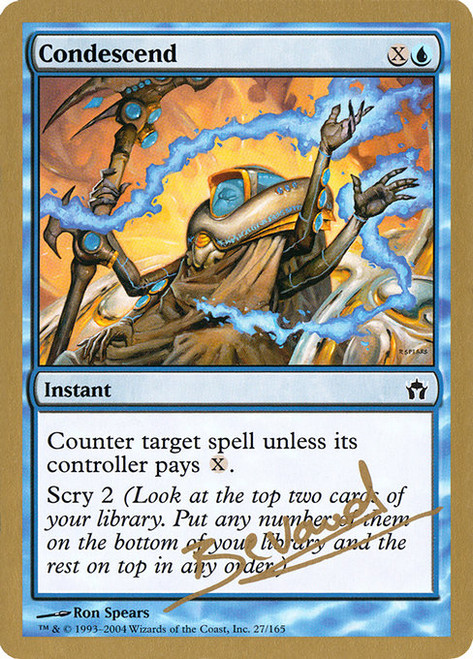 Condescend (WC04) (#mb27)