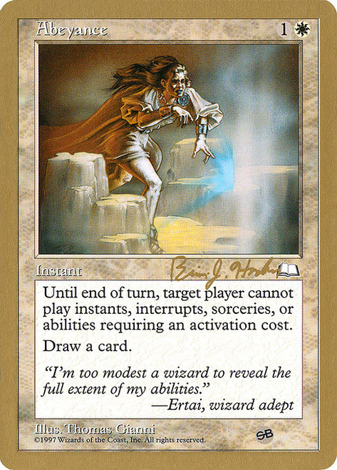 Abeyance (WC98) (#bh1sb)
