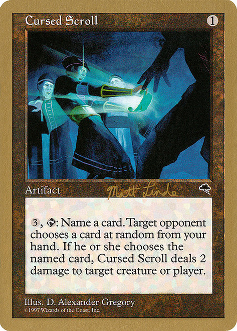 Cursed Scroll (WC99) (#ml281)