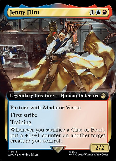 Jenny Flint (WHO) (SurgeFoil) (Extended Art) (#1011)