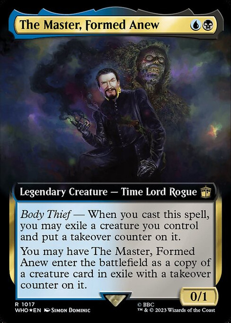 The Master, Formed Anew (WHO) (SurgeFoil) (Extended Art) (#1017)