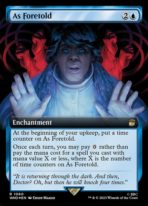 As Foretold (WHO) (SurgeFoil) (Extended Art) (#1060)