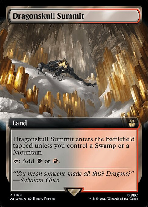 Dragonskull Summit (WHO) (SurgeFoil) (Extended Art) (#1081)
