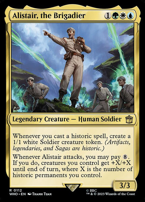 Alistair, the Brigadier (WHO) (Foil) (#112)