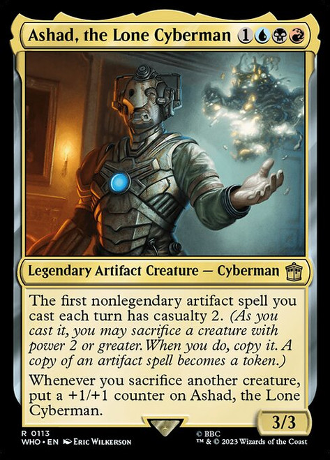 Ashad, the Lone Cyberman (WHO) (Foil) (#113)
