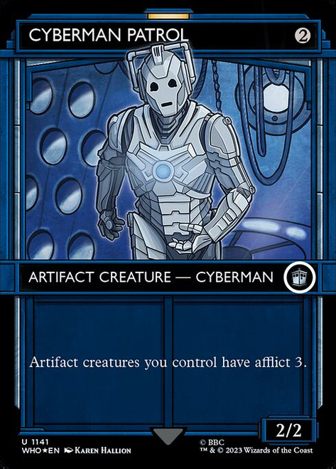 Cyberman Patrol (WHO) (SurgeFoil) (Showcase) (#1141)
