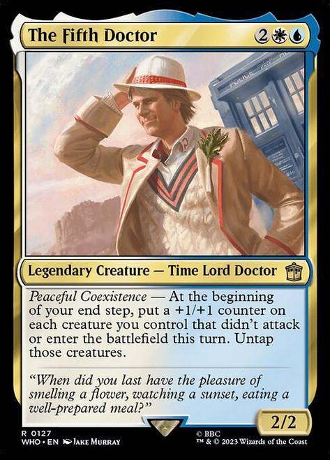 The Fifth Doctor (WHO) (Foil) (#127)