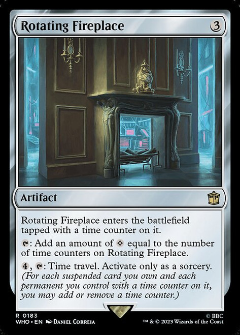 Rotating Fireplace (WHO) (Foil) (#183)