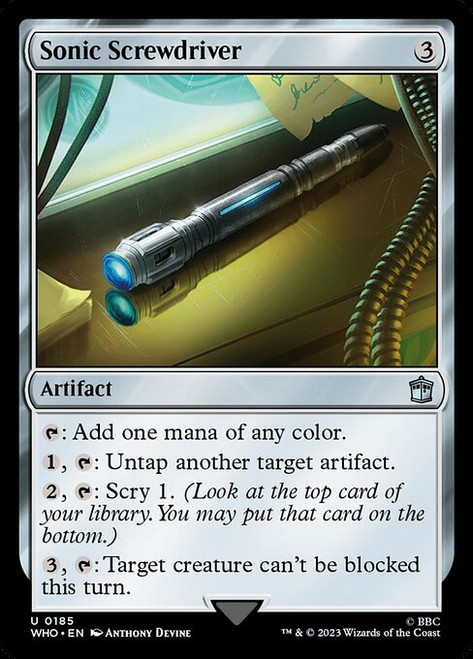 Sonic Screwdriver (WHO) (#185)
