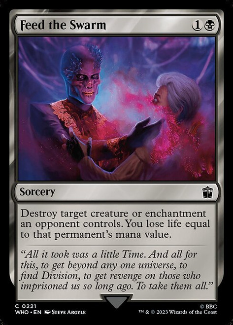 Feed the Swarm (WHO) (#221)