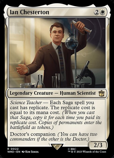 Ian Chesterton (WHO) (Foil) (#22)