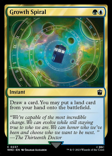 Growth Spiral (WHO) (Foil) (#237)
