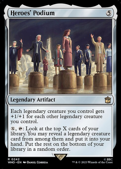 Heroes' Podium (WHO) (Foil) (#242)