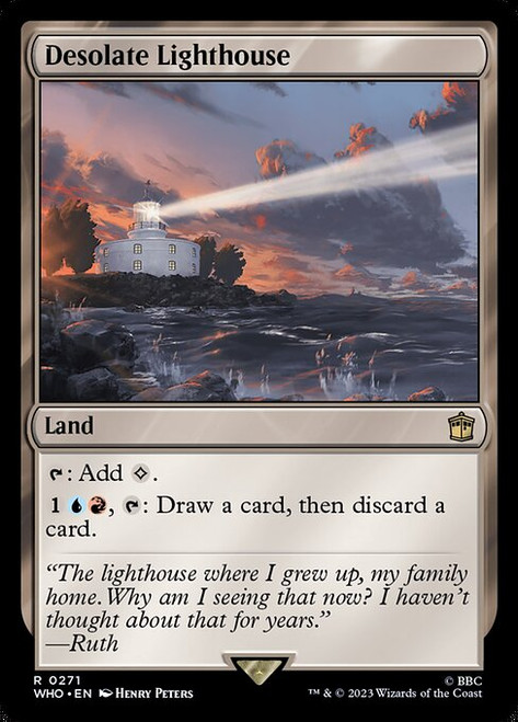 Desolate Lighthouse (WHO) (Foil) (#271)