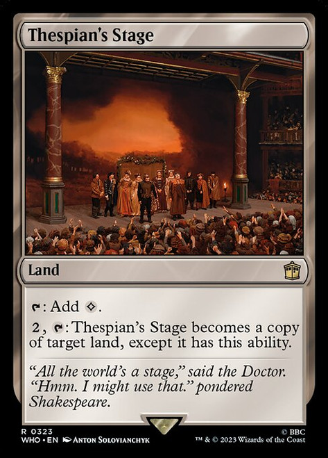 Thespian's Stage (WHO) (Foil) (#323)