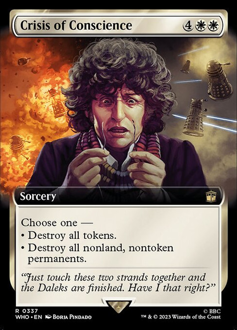 Crisis of Conscience (WHO) (Foil) (Extended Art) (#337)
