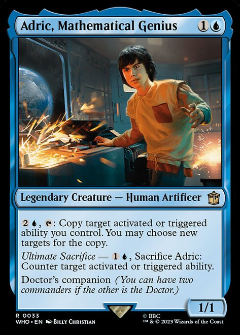 Adric, Mathematical Genius (WHO) (#33)