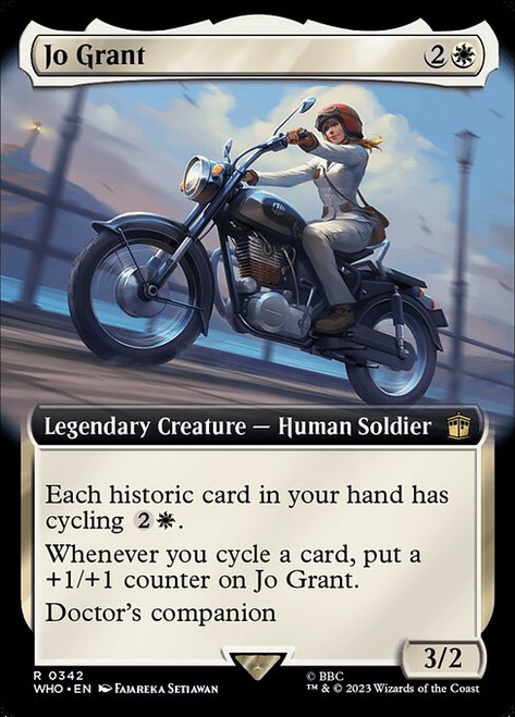 Jo Grant (WHO) (Foil) (Extended Art) (#342)