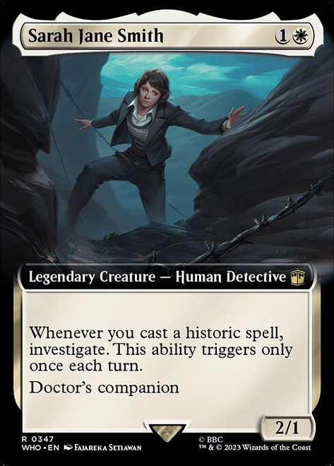 Sarah Jane Smith (WHO) (Foil) (Extended Art) (#347)