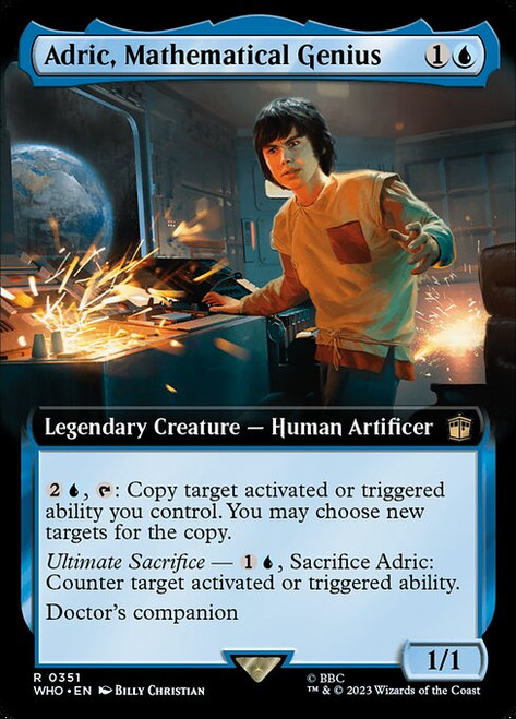 Adric, Mathematical Genius (WHO) (Extended Art) (#351)