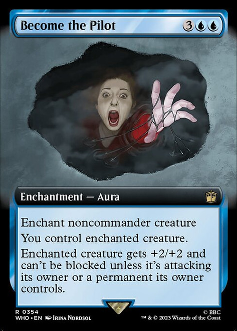 Become the Pilot (WHO) (Foil) (Extended Art) (#354)