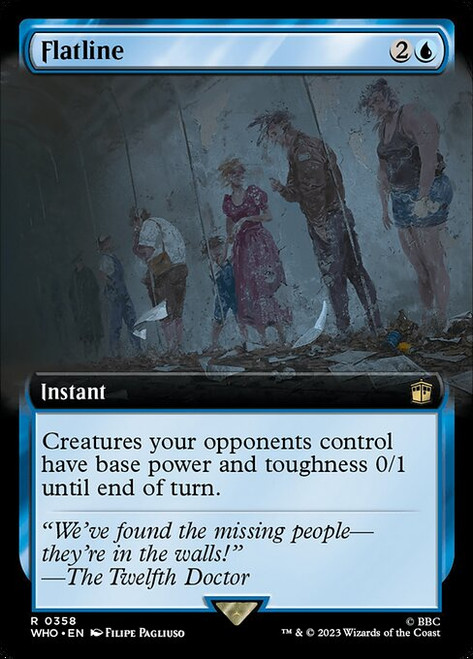 Flatline (WHO) (Extended Art) (#358)