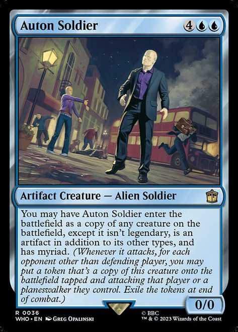 Auton Soldier (WHO) (Foil) (#36)