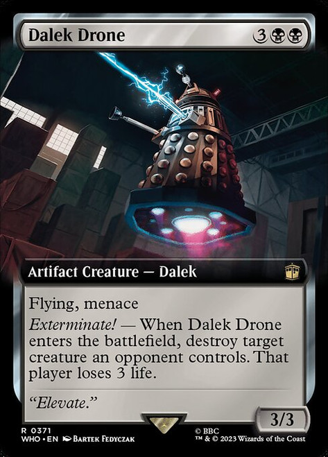 Dalek Drone (WHO) (Extended Art) (#371)