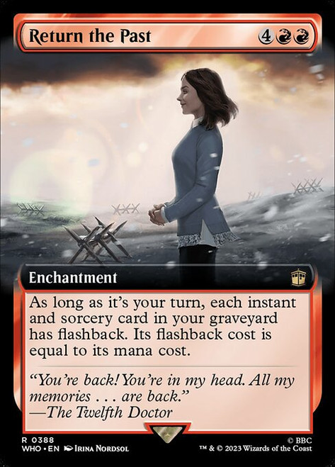 Return the Past (WHO) (Foil) (Extended Art) (#388)