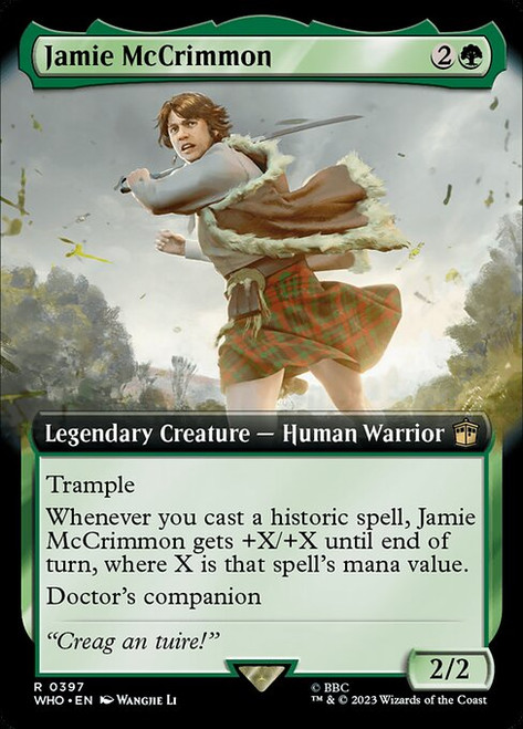 Jamie McCrimmon (WHO) (Foil) (Extended Art) (#397)