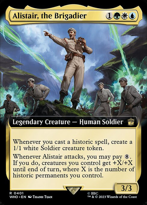 Alistair, the Brigadier (WHO) (Extended Art) (#401)